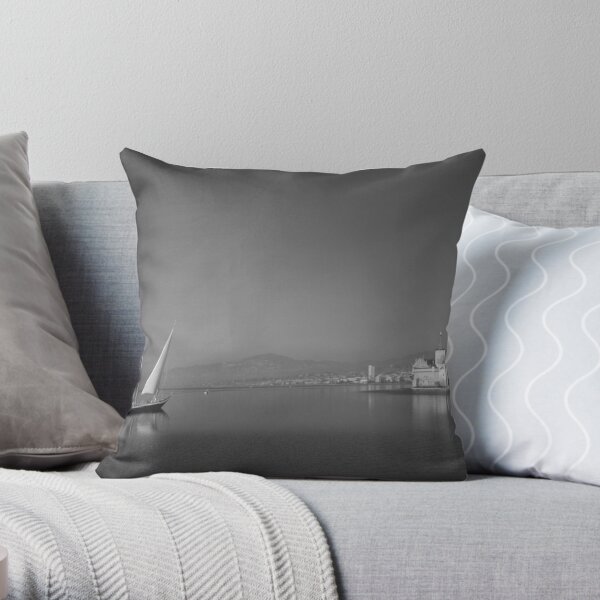 Lake Geneva Throw Pillow