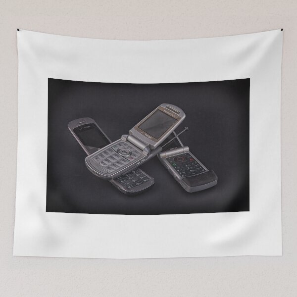 Item preview, Three Flip Phones on Black designed and sold by dbvirago.