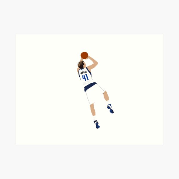 Dirk Nowitzki 41 Art Print