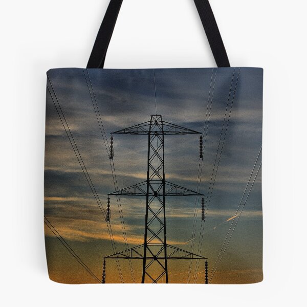 Artikelvorschau, Baglan Pylon bei Sonnenuntergang entworfen und verkauft von zacco.