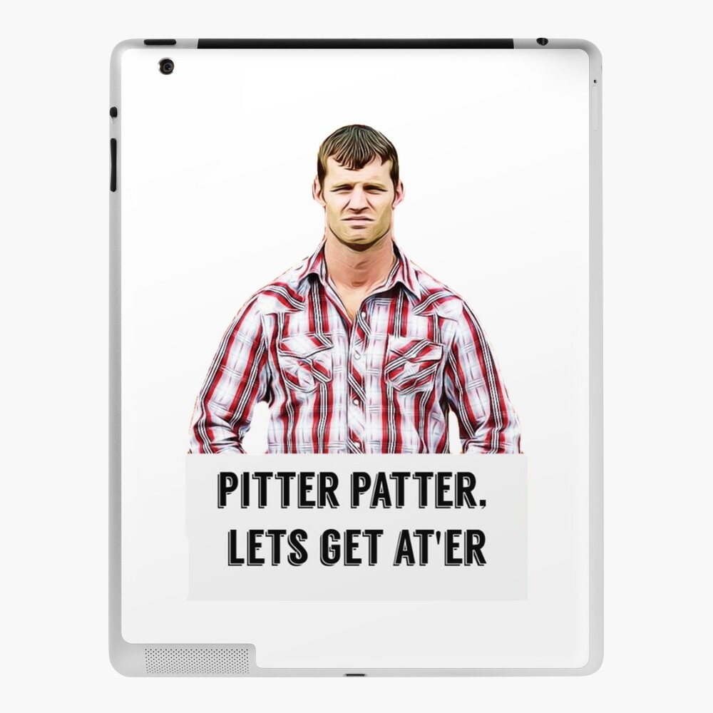 Letterkenny Pitter Patter Let's Get At 'Er Funny Tv Show Gift Beer Can Cooler 