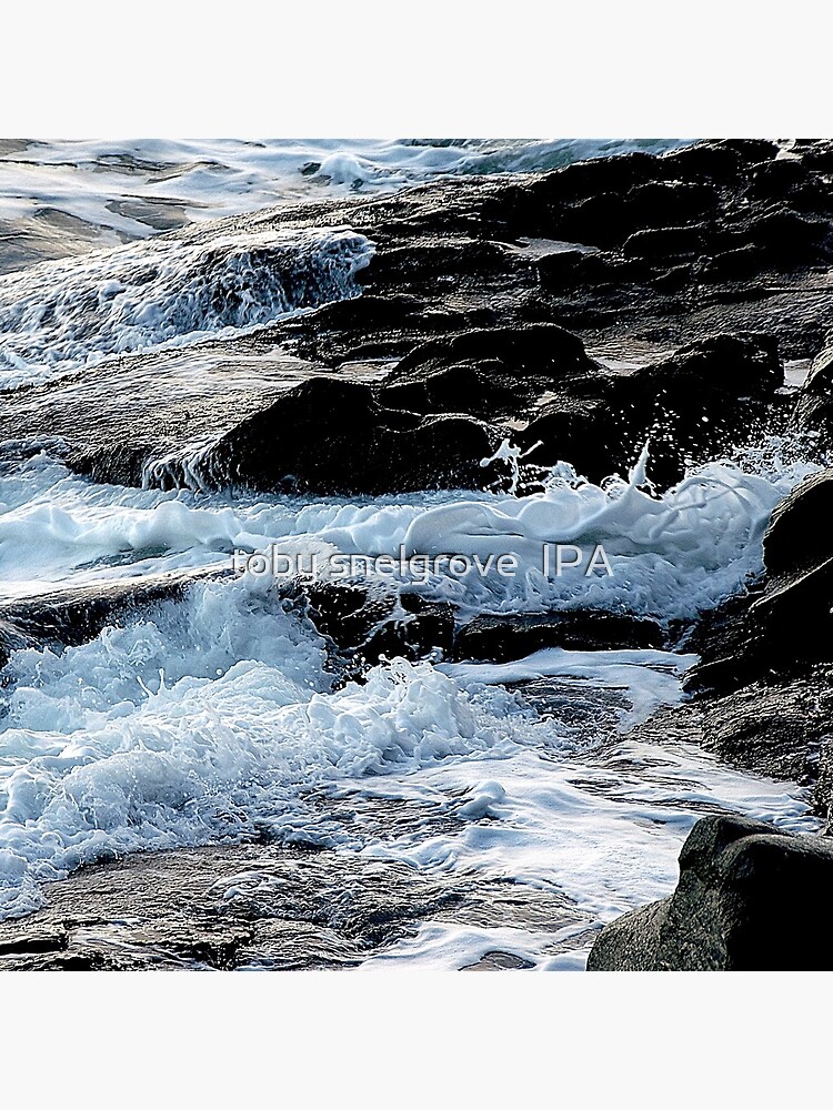 Foaming Shore by tobysnelgrove