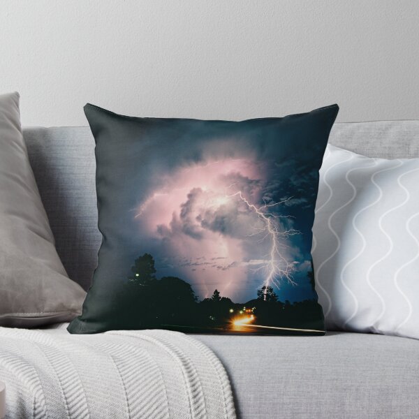 Blitzen Throw Pillow