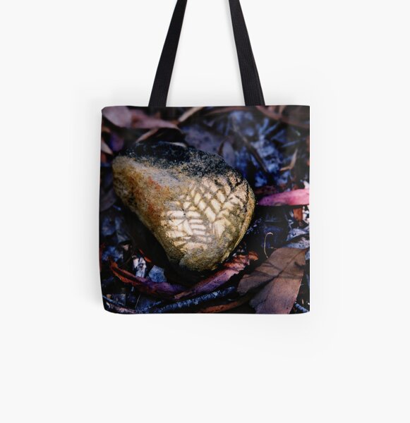 Shadows All Over Print Tote Bag