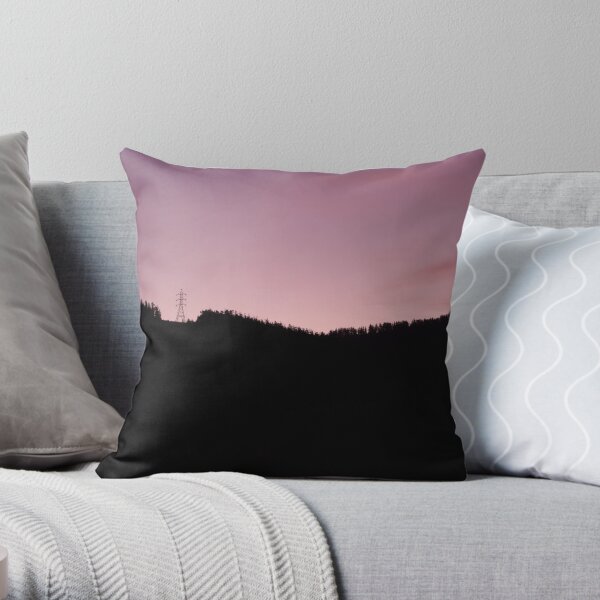 Purple Haze Throw Pillow
