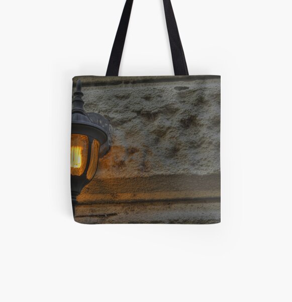 Orange Light All Over Print Tote Bag