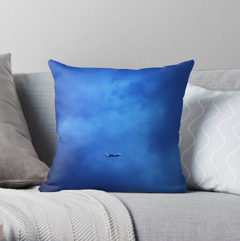 Departing Terra Forever Throw Pillow