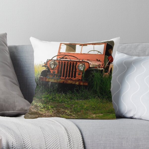 Auto Retirement Throw Pillow