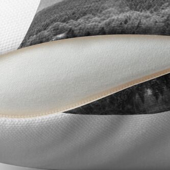 Alternate view of Mist #2 Throw Pillow