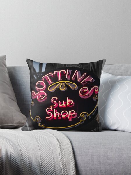 Local Color Throw Pillow