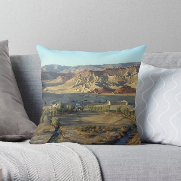 In early morning (Afghanistan) Throw Pillow