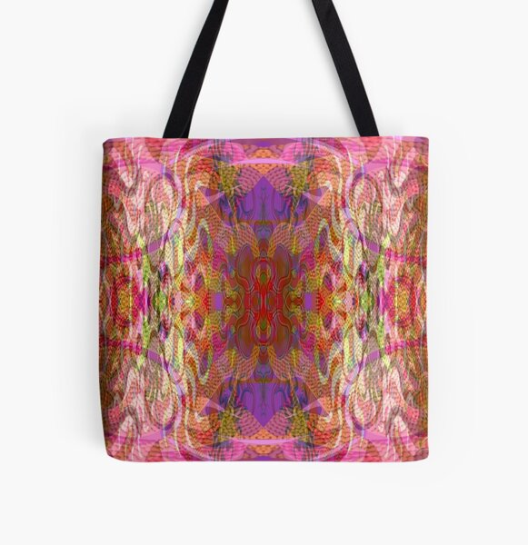 Honeycomb All Over Print Tote Bag