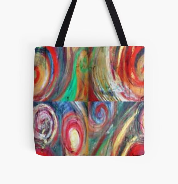 Creation 2 by Gretchen M. Smith All Over Print Tote Bag