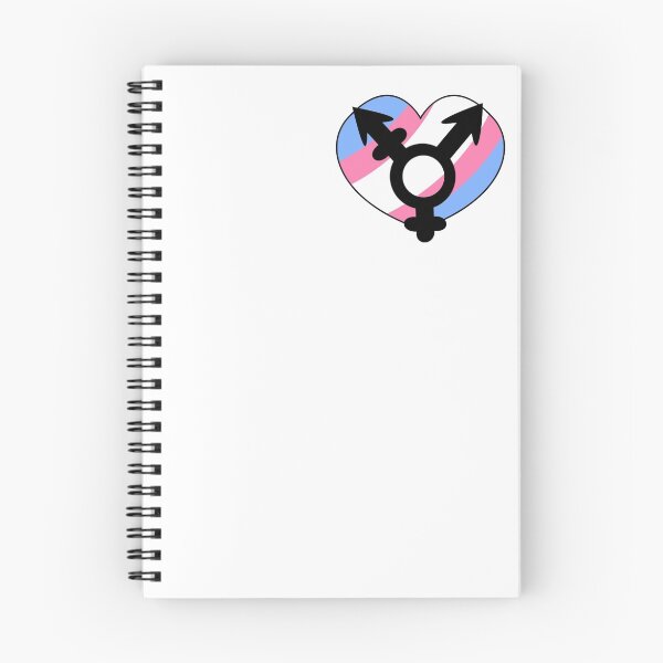Item preview, Trans Heart Flag Colors designed and sold by tanzelt.