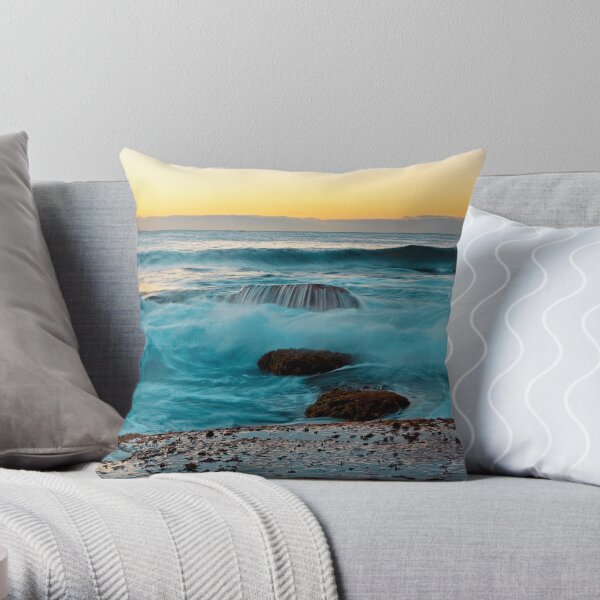 Half Tide Throw Pillow