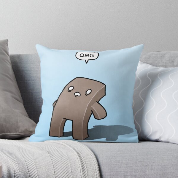 Oh The Humanity Throw Pillow