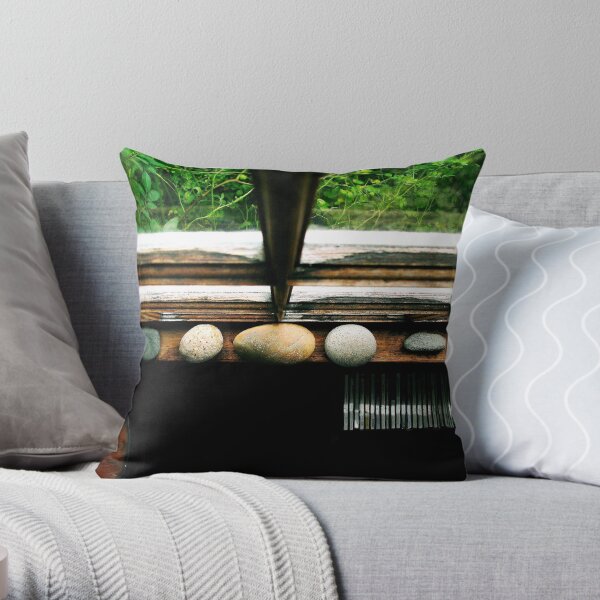 Stones In The Window Throw Pillow