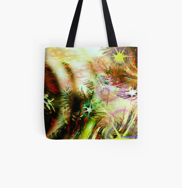 Garden of Three Suns All Over Print Tote Bag