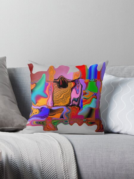 The Elephant Bus Goes By My House Throw Pillow