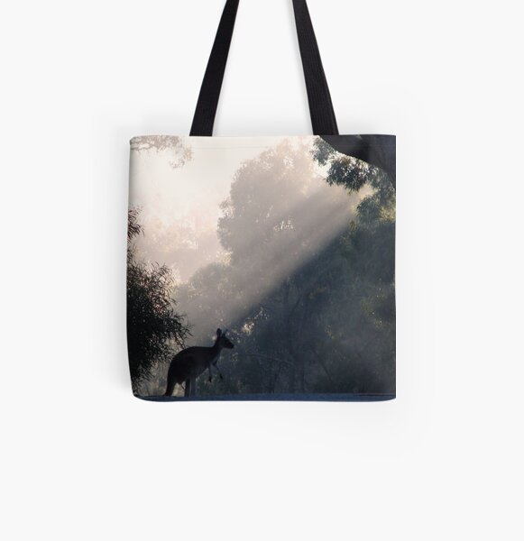 Roo'd Thru Rays All Over Print Tote Bag