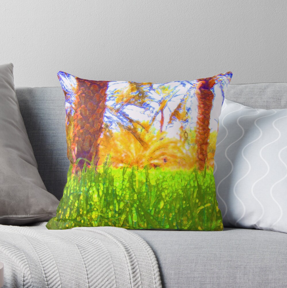 Oasis Throw Pillow