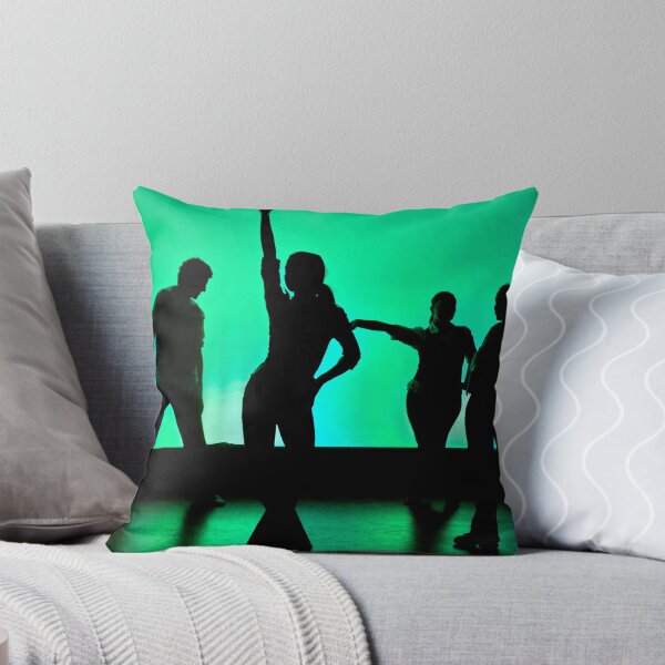 Item preview, Green Silhouetted Dancers designed and sold by FuriousEnnui.