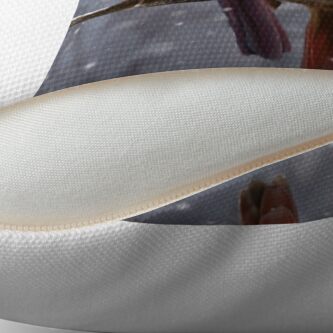 Alternate view of Morning Song Throw Pillow