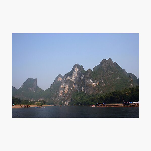 Karst mountains of Yangshuo Photographic Print