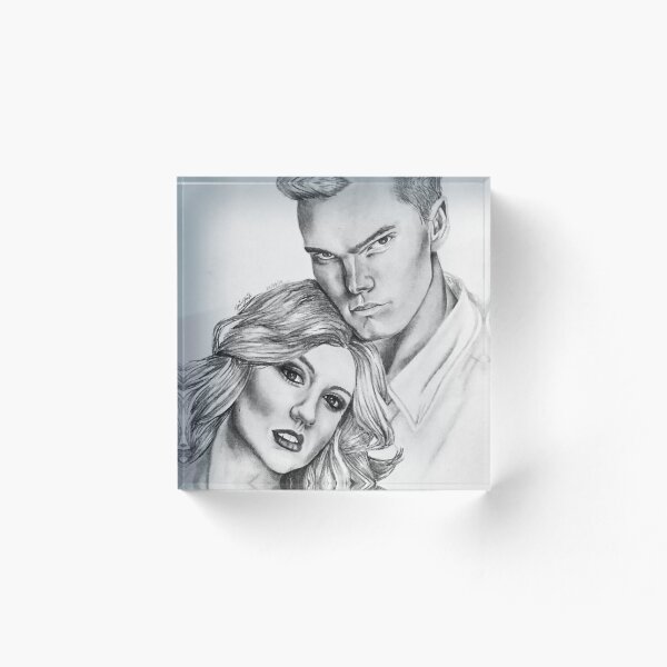 Item preview, Clary and Jonathan Morgenstern designed and sold by Clairescreative.