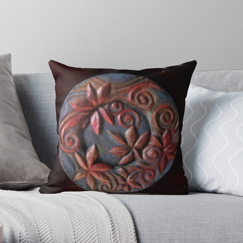 no title Throw Pillow