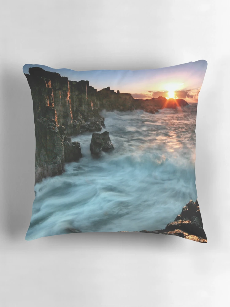 Thumbnail 3 of 4, Pillow, First Rays designed and sold by Annette Blattman.