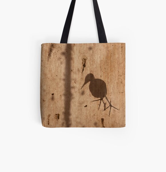 Bird on the Roof All Over Print Tote Bag