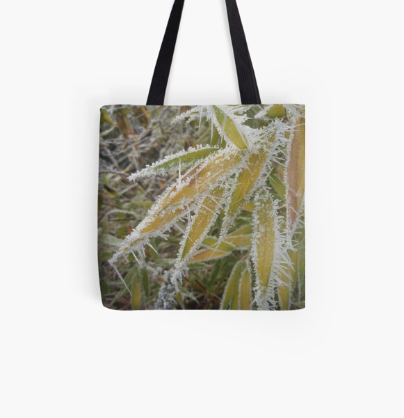 winter bamboo All Over Print Tote Bag