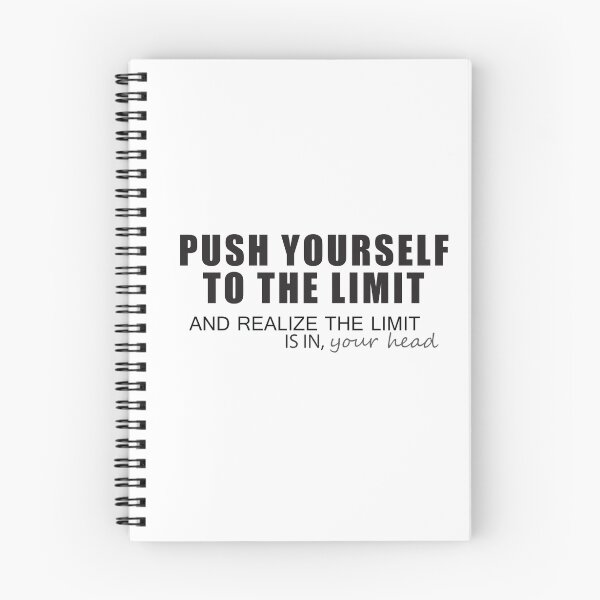 Item preview, Push Yourself (Black Writing) designed and sold by Michellef01.