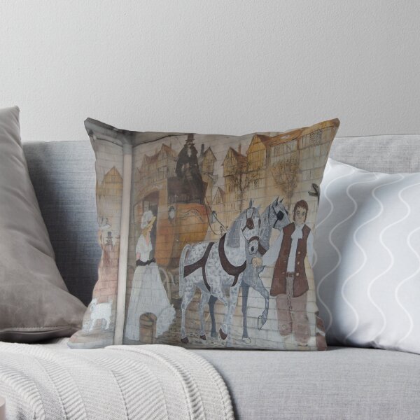 Item preview, Relief Painting in doorway of Coaching House designed and sold by hilarydougill.