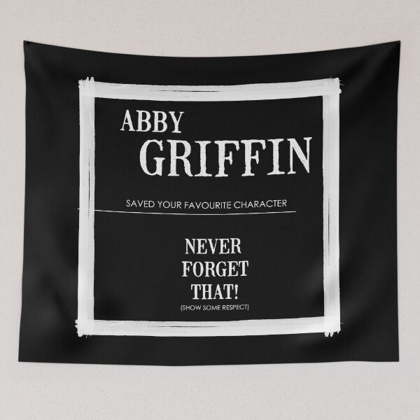 Item preview, Abby Griffin Appreciation Poster (WHITE) designed and sold by artisangriffink.