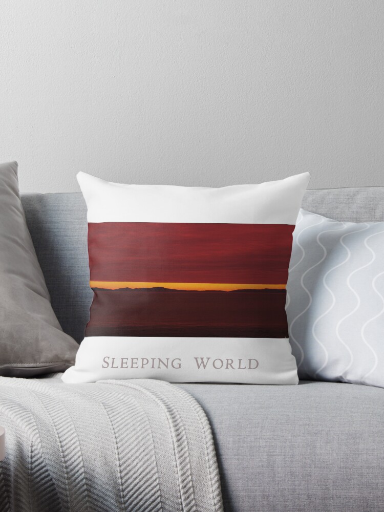 Thumbnail 1 of 3, Throw Pillow, Sleeping World designed and sold by Ron C. Moss.