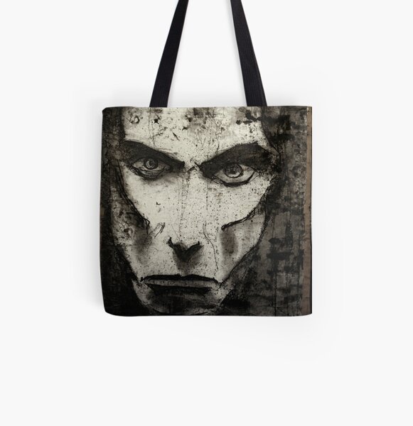 portrait of j osterburg All Over Print Tote Bag
