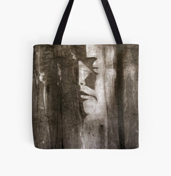 death mask All Over Print Tote Bag
