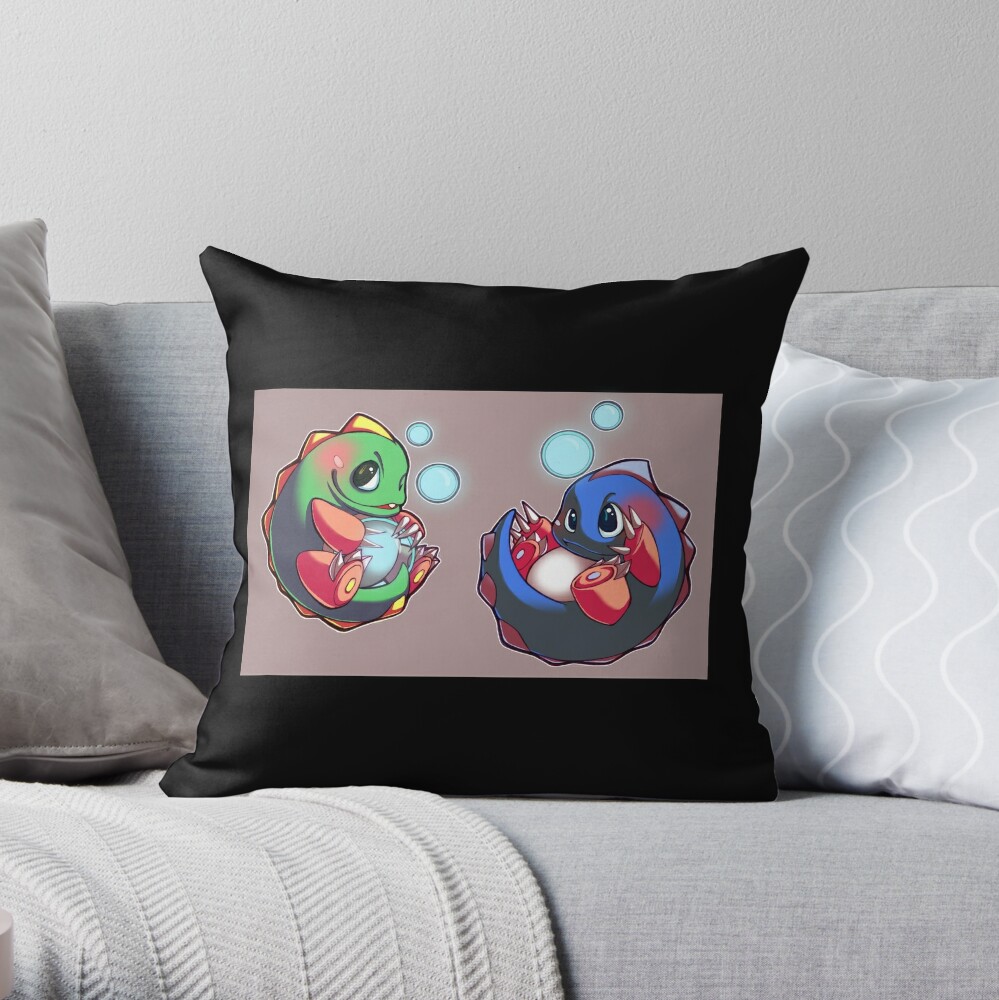 Super Popular new Bubble Bobble Throw Pillow by b-inky TP-MSRAE4O6