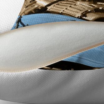 Alternate view of Heart of a Bugatti Throw Pillow
