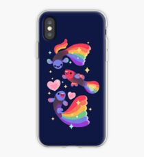 Vinilo o funda para iPhone Guppy del arco iris 5