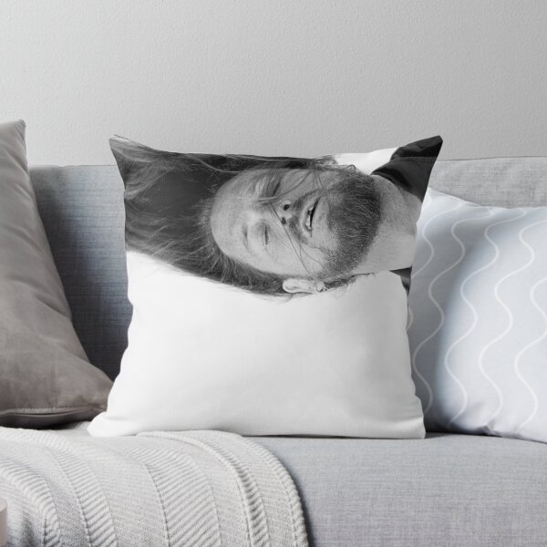 Self Portrait Dreaming of another life which may be a nightmare. Throw Pillow