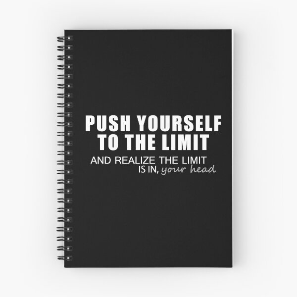 Item preview, Push Yourself (White Writing) designed and sold by Michellef01.