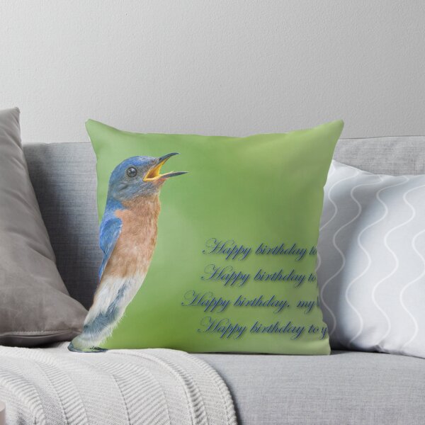 Item preview, Happy Birthday Bluebird designed and sold by Bonnie T. Barry.