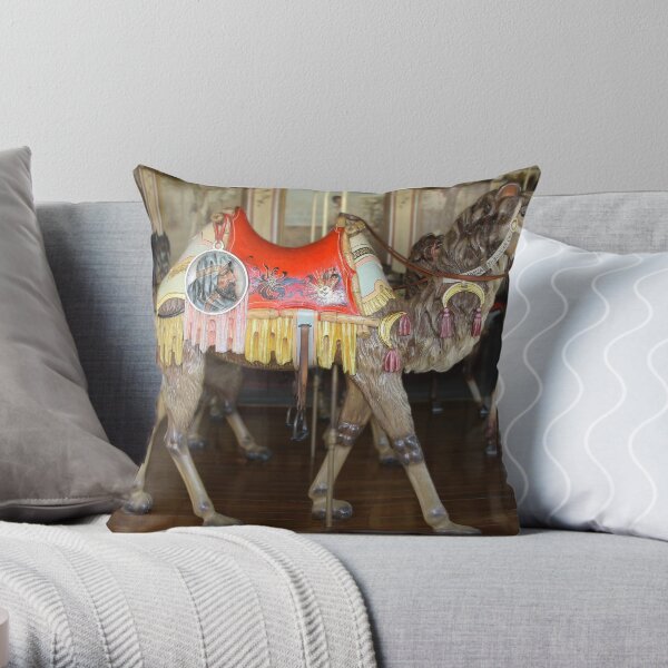 Mister Camel of PTC No. 6 Throw Pillow