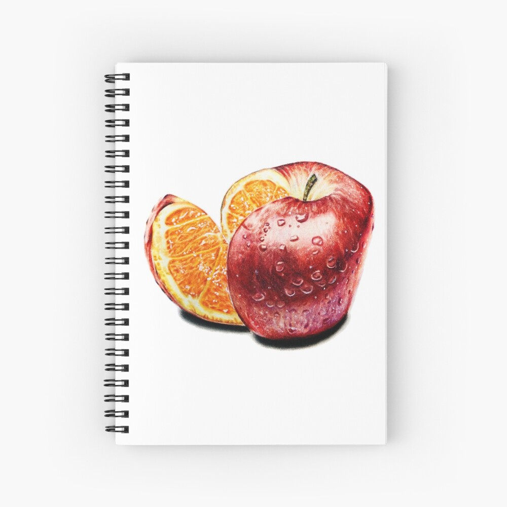 Freakonomics (Color pencil drawing) Spiral Notebook