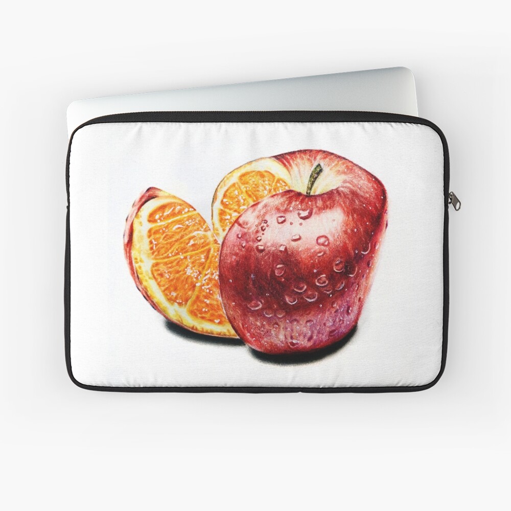 Freakonomics (Color pencil drawing) Laptop Sleeve