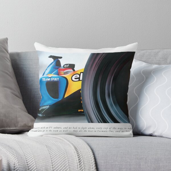 Fernando Alonso Throw Pillow