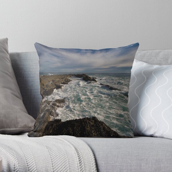 Tweed Heads #2 Throw Pillow